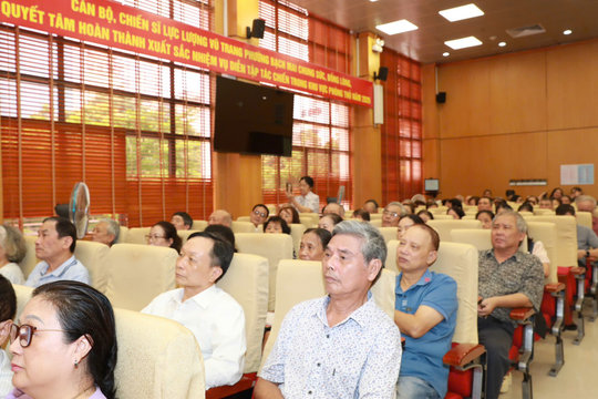 Phường Bạch Mai tập huấn Luật Thủ đô (sửa đổi) cho gần 200 đại biểu