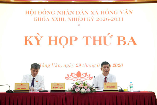 Hồng Vân thông qua nhiều nghị quyết quan trọng tại kỳ họp thường lệ giữa năm 2026
