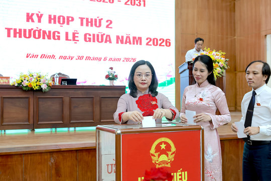 HĐND xã Vân Đình thông qua nhiều nghị quyết quan trọng