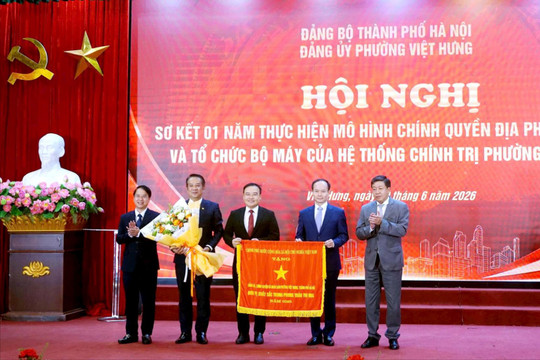 Phường Việt Hưng: Vận hành thông suốt, phục vụ người dân hiệu quả