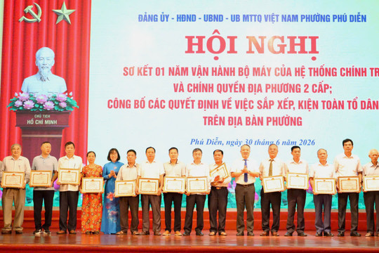 Phường Phú Diễn: Một năm vận hành chính quyền địa phương 2 cấp với dấu ấn chuyển đổi số