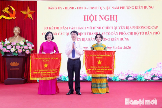 Kiến Hưng công bố thành lập 27 tổ dân phố mới sau sắp xếp
