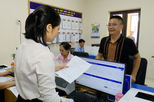 Xã Nội Bài: Chuyển đổi số tạo chuyển biến trong cải cách hành chính