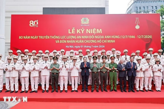 Chủ tịch Quốc hội Trần Thanh Mẫn: Xây dựng lực lượng An ninh đối ngoại chủ động, tinh nhuệ, hiện đại