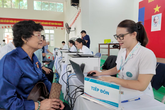 Phường Đại Mỗ: Khám sức khỏe miễn phí, tri ân người có công nhân ngày 27-7