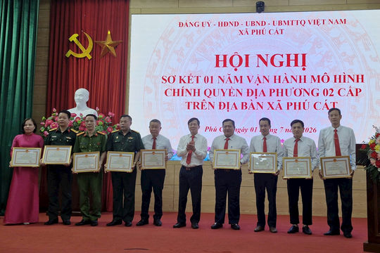 Xã Phú Cát lấy sự hài lòng của người dân làm thước đo