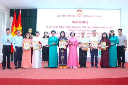 Phường Giảng Võ kiện toàn các Ban Công tác mặt trận tổ dân phố