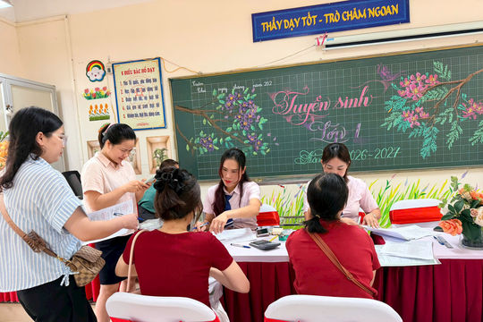 Tuyển sinh đầu cấp tại Hà Nội: Chủ động từ cơ sở, hỗ trợ tối đa cho phụ huynh