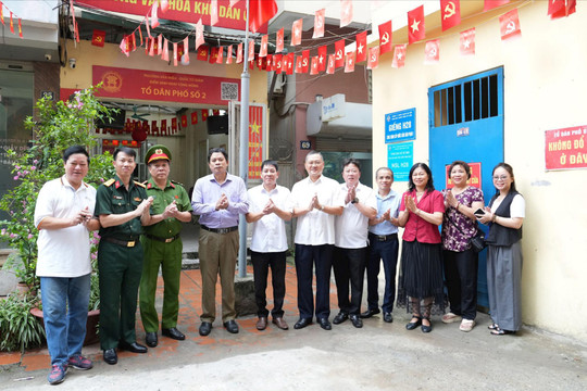 35 tổ dân phố mới tại phường Văn Miếu - Quốc Tử Giám chính thức đi vào hoạt động
