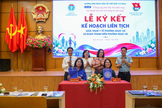 Phường Ngọc Hà hưởng ứng Ngày Dân số Thế giới 2026