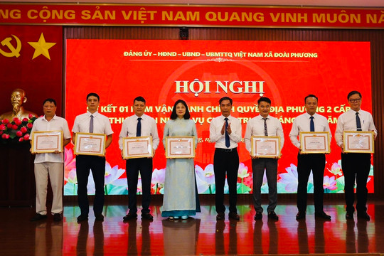 Xã Đoài Phương: Ghi dấu ấn sau một năm vận hành mô hình chính quyền địa phương hai cấp