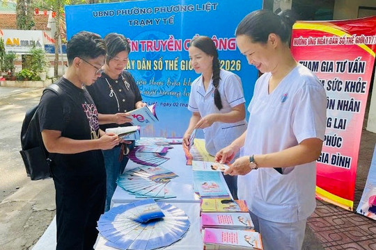 Phường Phương Liệt: Sôi nổi các hoạt động hưởng ứng Ngày Dân số Thế giới
