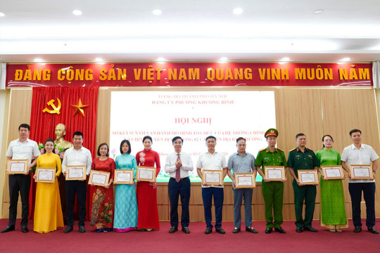 Phường Khương Đình: Lấy sự hài lòng của người dân làm thước đo hiệu quả