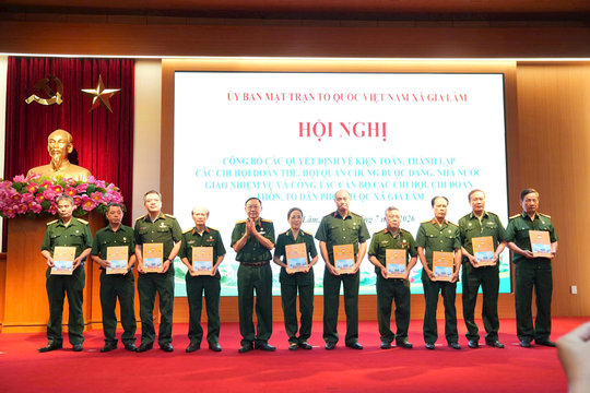 Xã Gia Lâm kiện toàn các chi hội, chi đoàn tại thôn, tổ dân phố