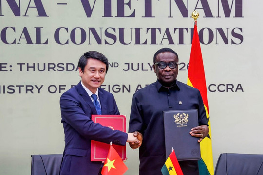 Ghana kêu gọi doanh nghiệp Việt Nam đầu tư trong nông nghiệp, khai thác khoáng sản, cơ sở hạ tầng, xe điện, năng lượng tái tạo
