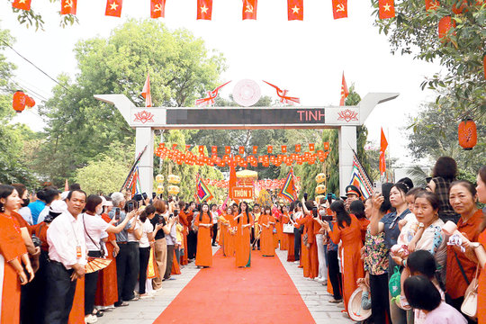 Quy hoạch bảo quản, tu bổ, phục hồi Di tích lịch sử quốc gia đặc biệt đền Hát Môn: Tạo động lực phát triển văn hóa, du lịch bền vững