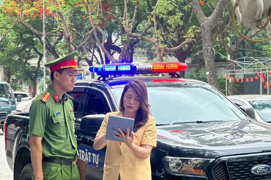 UAV tích hợp AI giúp Công an Hà Nội chủ động phát hiện, xử lý vi phạm từ trên không