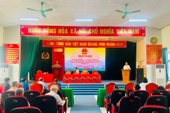HĐND xã An Khánh tiếp xúc cử tri sau kỳ họp thứ ba