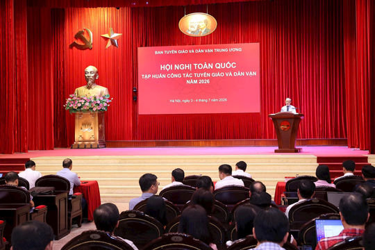 Tập huấn đổi mới tư duy, nâng cao chất lượng tham mưu trong công tác tuyên giáo và dân vận