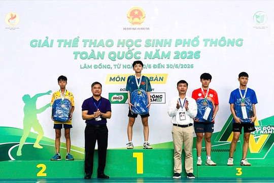 Học sinh Hà Nội khẳng định vị thế dẫn đầu thể thao học đường