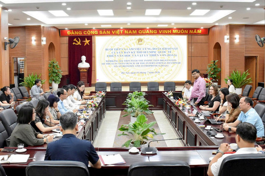 Tiếp tục hoàn thiện, bảo đảm tổ chức kỳ thi IOAA 2026 đạt chất lượng