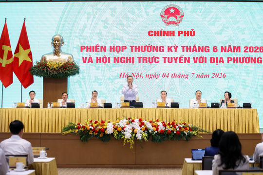 Tổng Bí thư, Chủ tịch nước Tô Lâm dự phiên họp Chính phủ thường kỳ tháng 6-2026