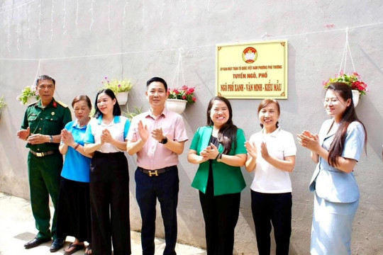 Lan tỏa sức mạnh khối đại đoàn kết ở Phú Thượng