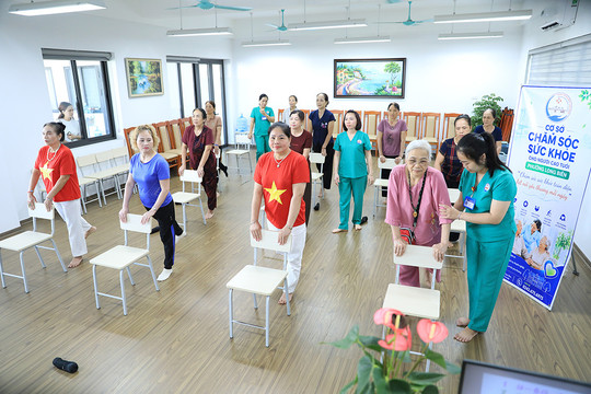 Sống vui, khỏe tại “ngôi nhà” của người cao tuổi