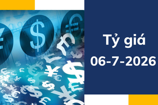 Tỷ giá ngày 6-7: Tỷ giá trung tâm giảm nhẹ