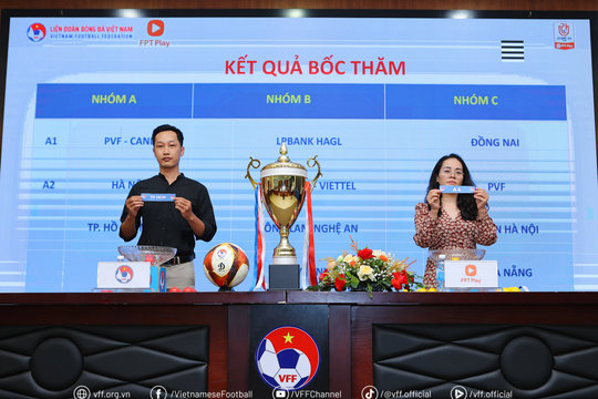 Xác định các bảng đấu vòng chung kết giải bóng đá U21 Quốc gia 2026
