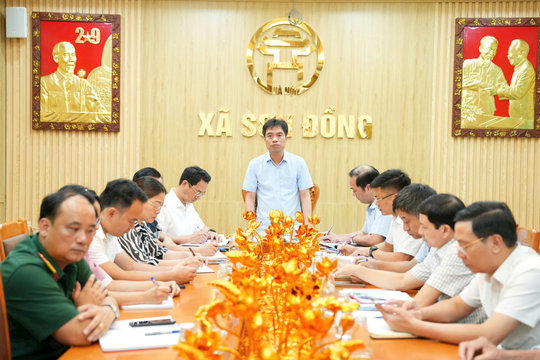 Xã Sơn Đồng triển khai nhiều nhiệm vụ trọng tâm thúc đẩy phát triển kinh tế - xã hội