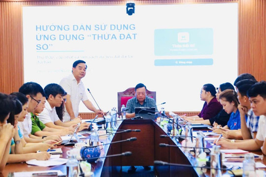 Xã Quang Minh triển khai chiến dịch 45 ngày hoàn thành cơ sở dữ liệu đất đai