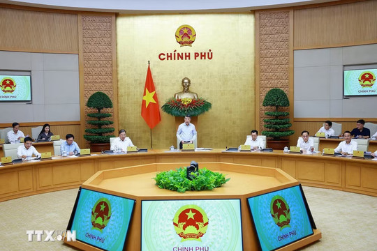 Thủ tướng Lê Minh Hưng: Khẩn trương hoàn thiện các dự án luật trình Quốc hội