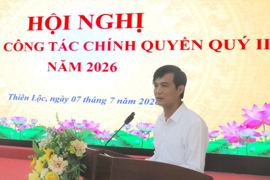 Thiên Lộc thực hiện chiến dịch “90 ngày đêm”, đẩy nhanh giải ngân đầu tư công