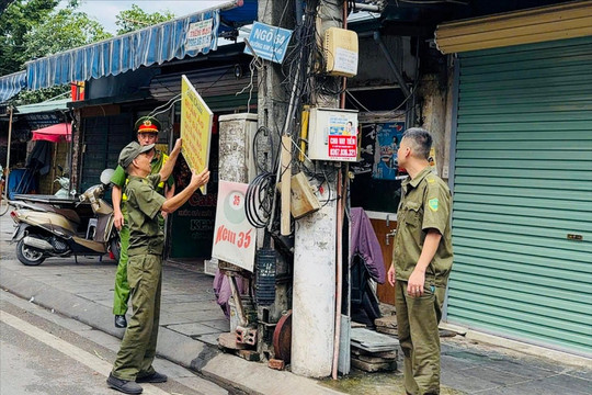 Phường Khương Đình tuyên truyền, bảo đảm trật tự trên địa bàn
