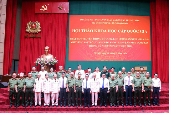 Lực lượng An ninh nhân dân giữ vững vai trò "thanh bảo kiếm" bảo vệ an ninh quốc gia