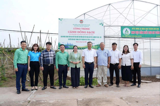 Nông dân xã Thuận An gắn sản xuất với bảo vệ môi trường