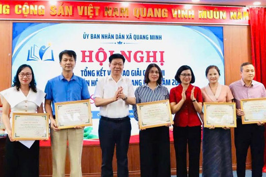 Xã Quang Minh: Tổng kết và trao giải Cuộc thi Đại sứ Văn hóa đọc năm 2026