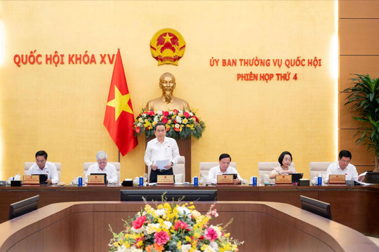Ủy ban Thường vụ Quốc hội cho ý kiến việc chuẩn bị kỳ họp không thường lệ thứ nhất