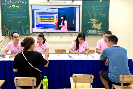 Phụ huynh lưu ý gì trước hạn cuối đăng ký trực tuyến tuyển sinh vào lớp 6?
