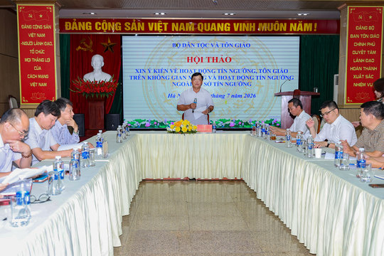 Hoàn thiện quy định quản lý hoạt động tín ngưỡng trên môi trường số