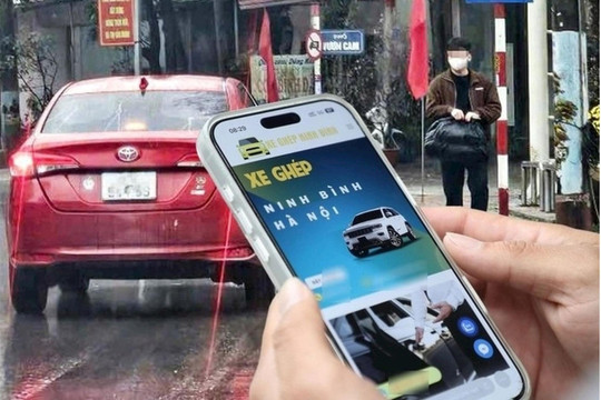 Hết thời xe biển trắng ngang nhiên chở khách lấy tiền