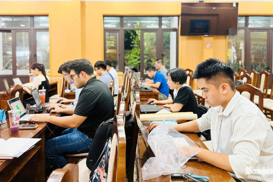Xã Đại Thanh hoàn thành làm sạch dữ liệu đất công trước thời hạn