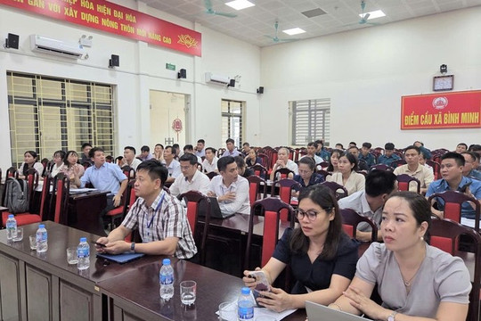 Bình Minh phát động chiến dịch 45 ngày hoàn thiện cơ sở dữ liệu đất đai