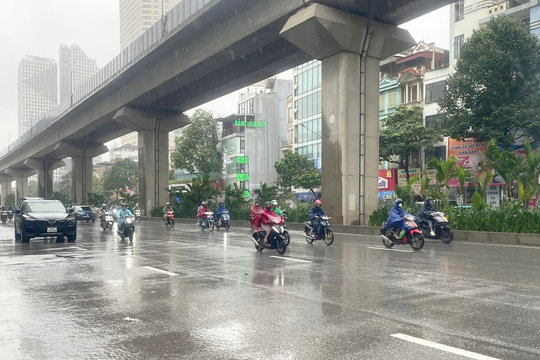 Bắc Bộ nhiều mây, chiều tối và đêm có mưa to cục bộ