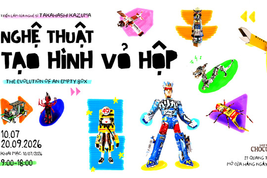 Triển lãm "Package Craft - nghệ thuật tạo hình vỏ hộp"
