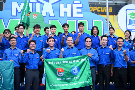 Tuổi trẻ Thủ đô ra quân Chiến dịch “Mùa hè xanh” 2026