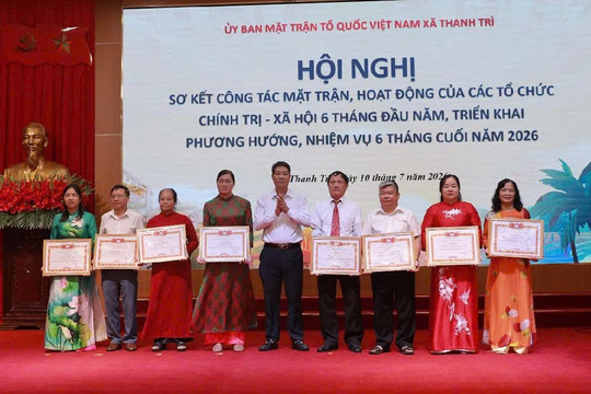 MTTQ xã Thanh Trì đổi mới hoạt động, hướng mạnh về cơ sở