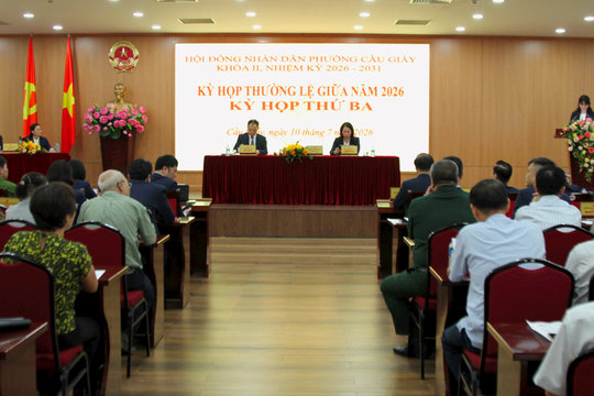 HĐND phường Cầu Giấy thông qua kế hoạch đầu tư công giai đoạn 2026-2030