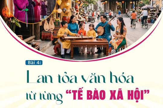 Bài 4: Lan tỏa văn hóa từ từng “tế bào xã hội”